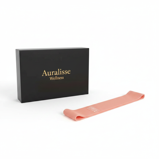 Auralisse Wellness Resistance Band with Black Packaging