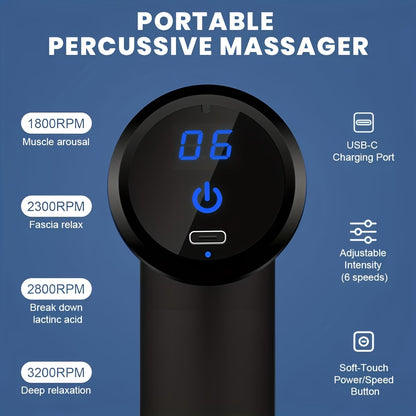Portable Massage Gun – Deep Tissue Recovery Tool